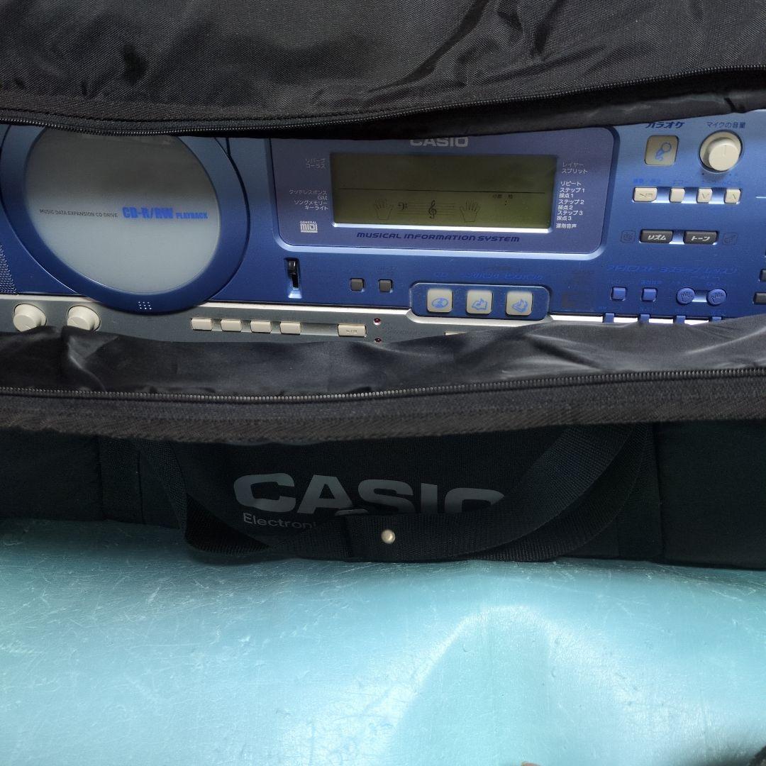 CASIO LK-100 61鍵盤電子キーボード 別売り持ち運べるケース付き CASIO