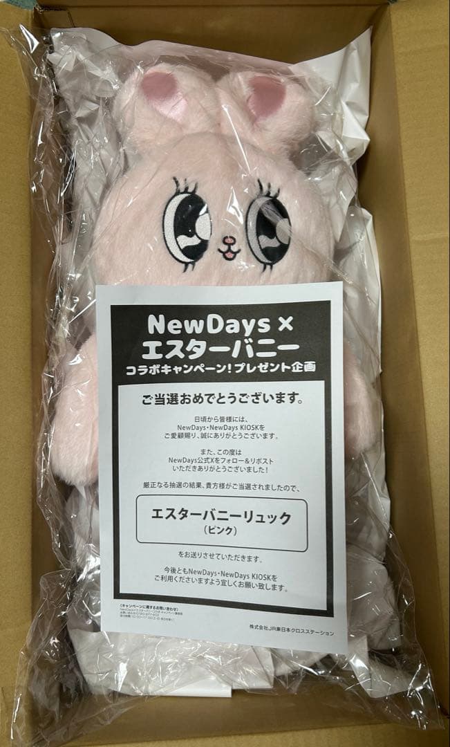 エスターバニー リュック レア NEWDays 希少品