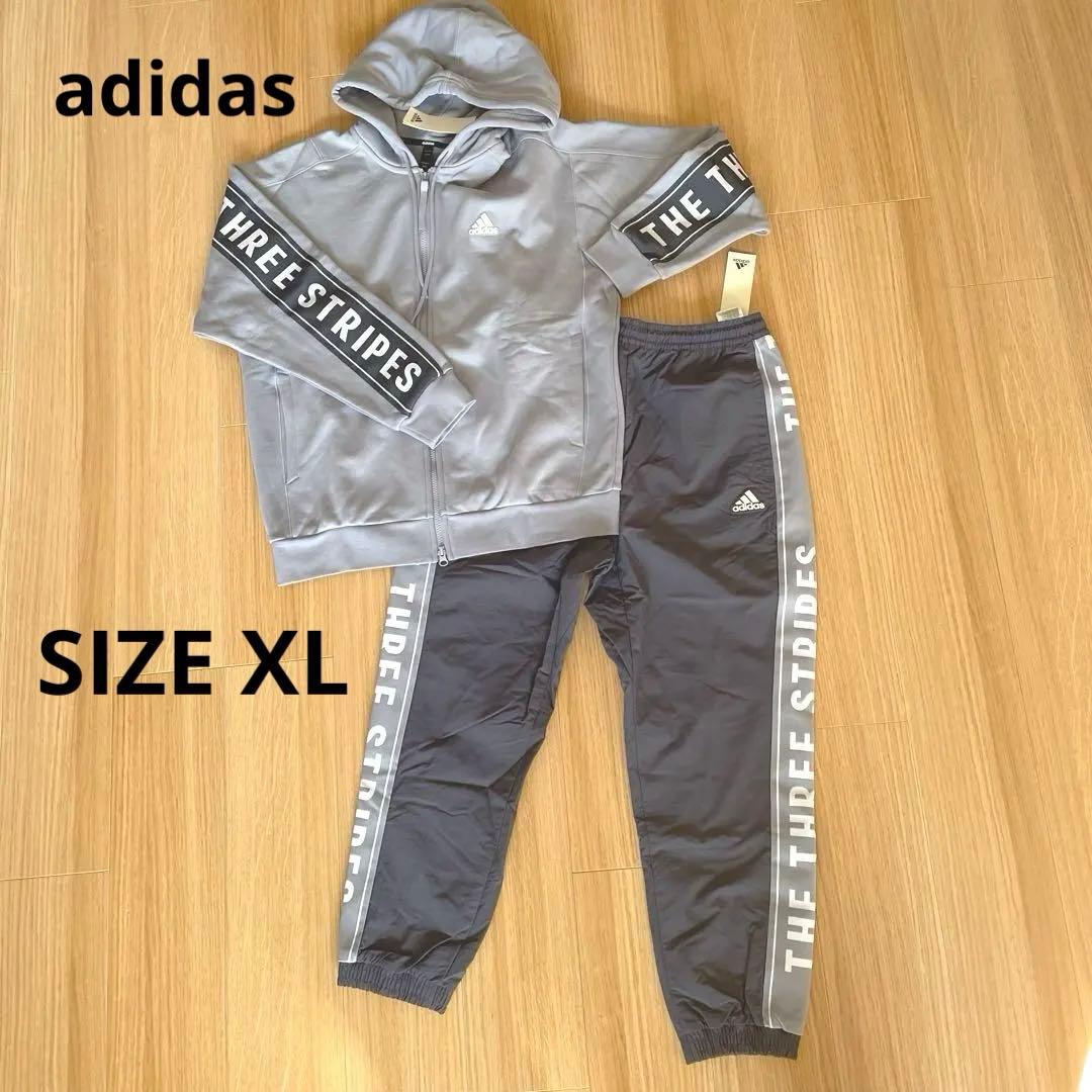 新品 adidas THE THREE STRIPES 上下セット XL 楽天市場】アディダス(adidas) ウインドブレーカー上下セット