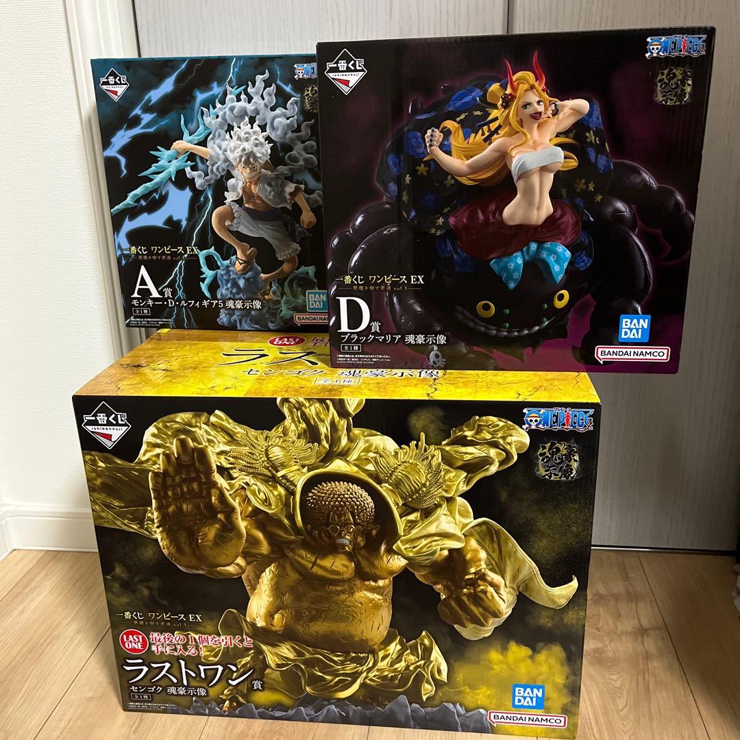 一番くじ ワンピース EX 悪魔を宿す者達 フィギュア A賞 D賞　ラストワン