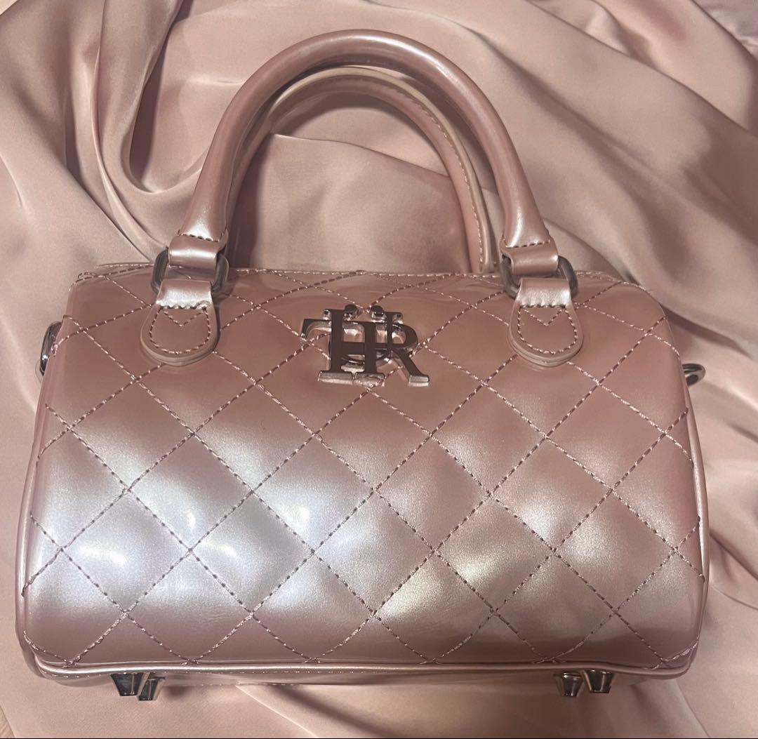 quilting boston mini bag 【Treat urself】