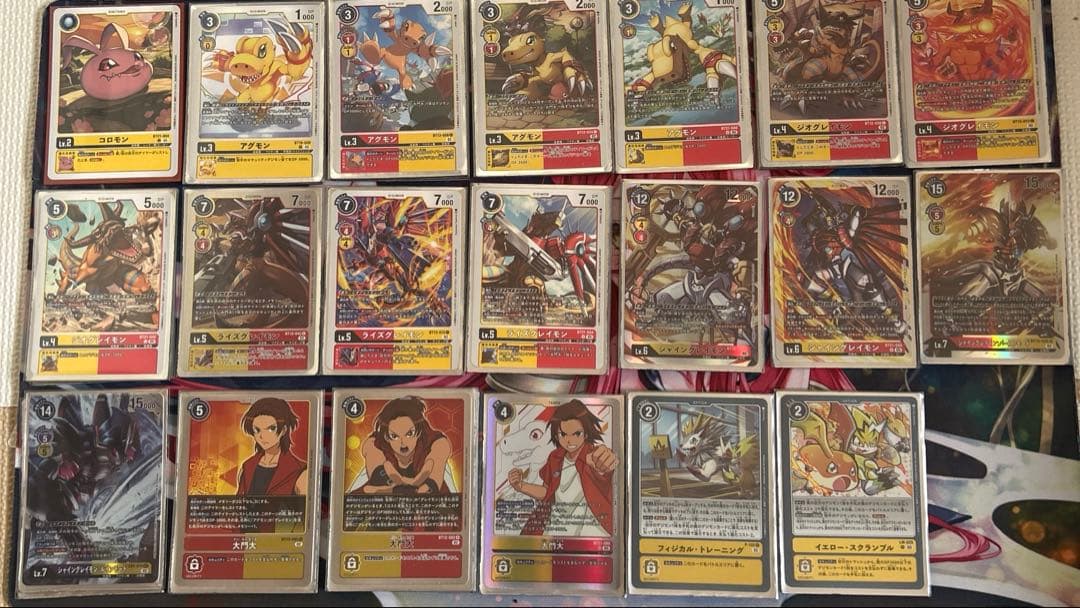 ⭐︎最終値下げ⭐︎シャイングレイモンデッキ+デッキパーツ　デジモンカード