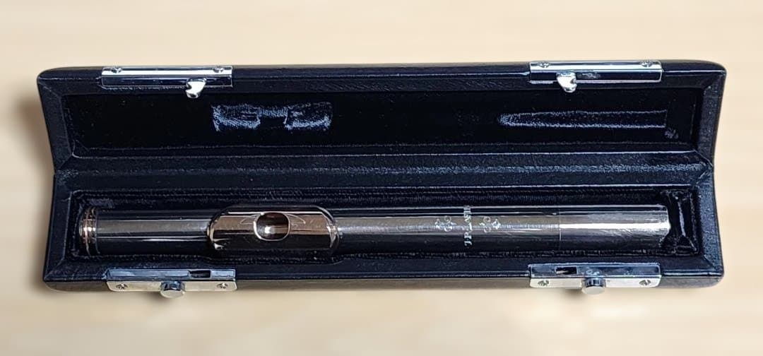 J.R.ラファン　フルート頭部管 Au15/Ag85＋14Kリップ／アドラー付 J.R.ラファン フルート頭部管 Au15/Ag85＋14Kリップ／アドラー付