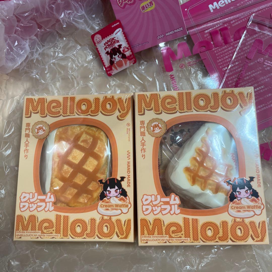 Mellojoy メロジョイ ワッフル 2個 未開封 新品 スクエア さんかく