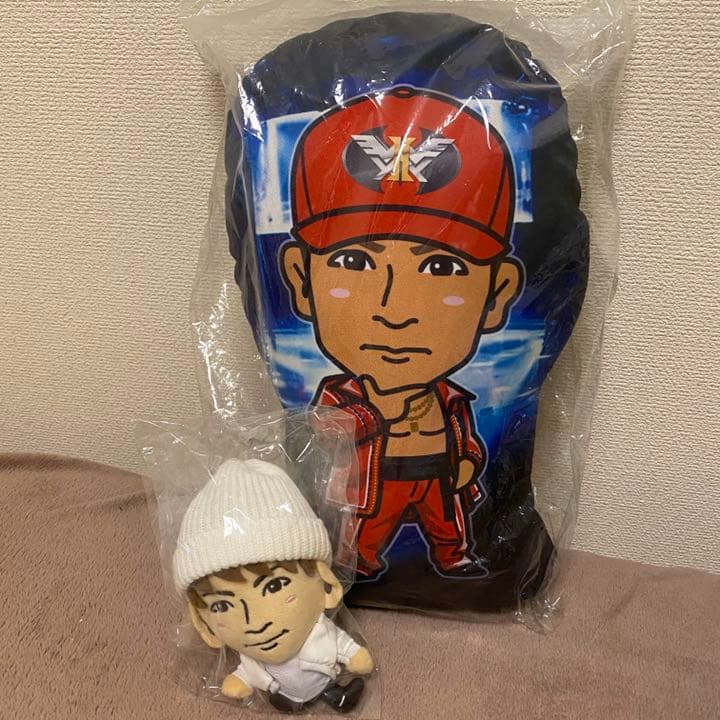 黒木啓司クッション　ぬいぐるみキーホルダーセット