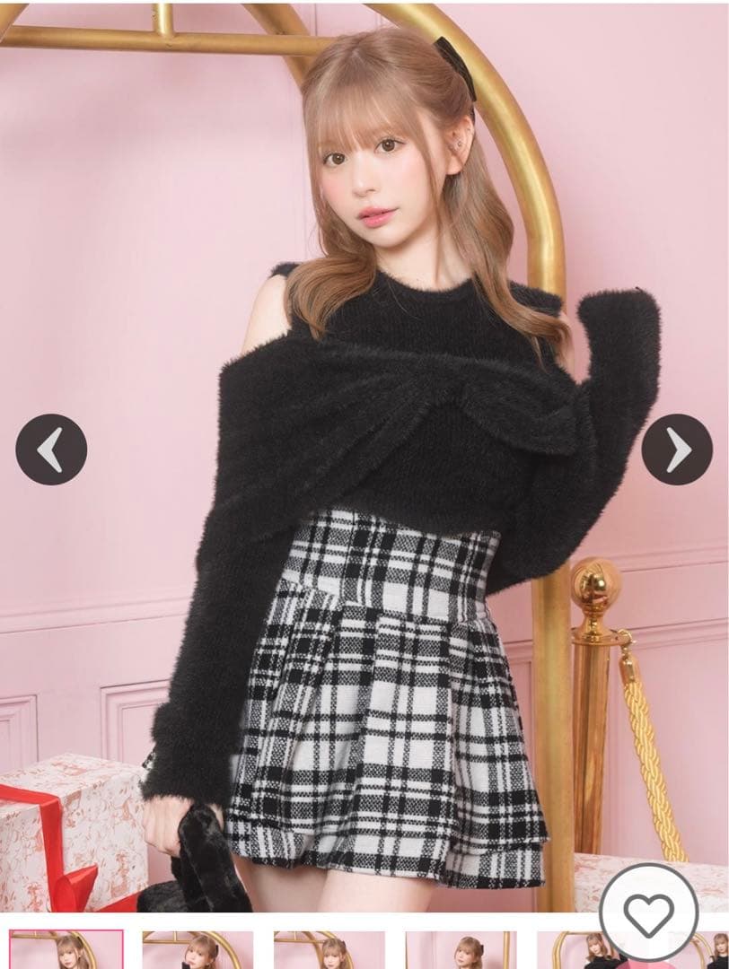 michellMacaron ミシェルマカロン リボンニットトップス - メルカリ