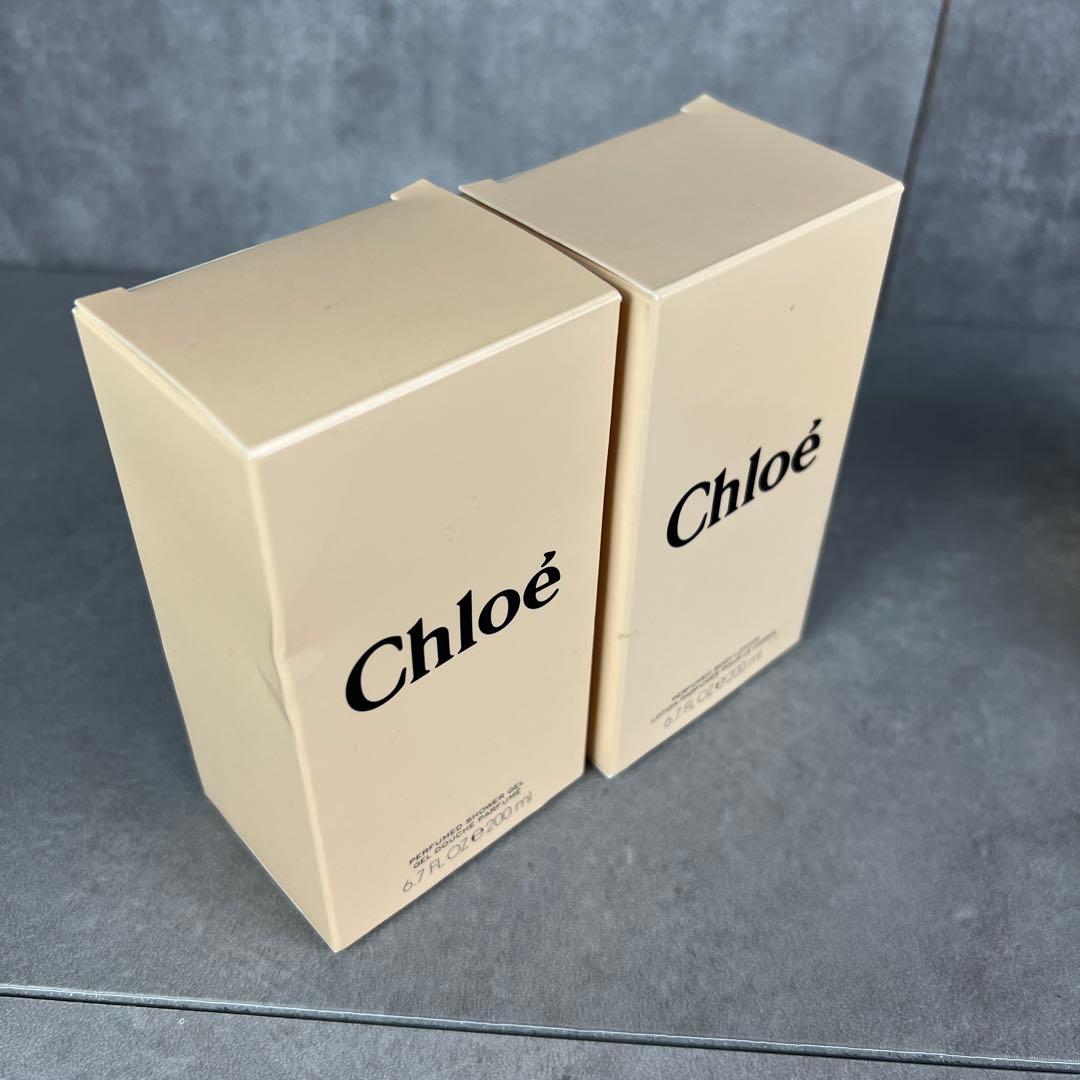 未使用 クロエ ボディローション シャワージェル スキンケア2個セット