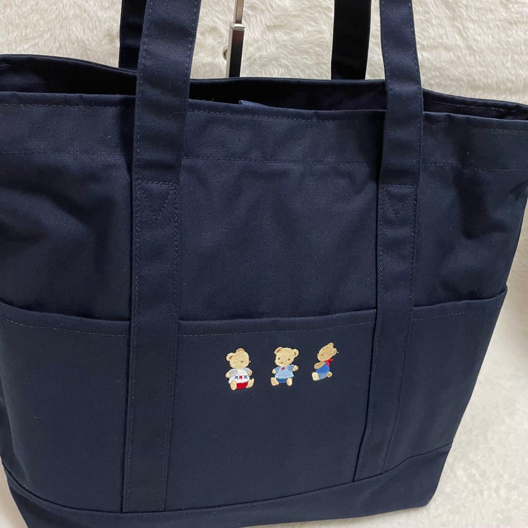 希少☆美品 familiar マザーズバッグ 赤 ファミリア - メルカリ