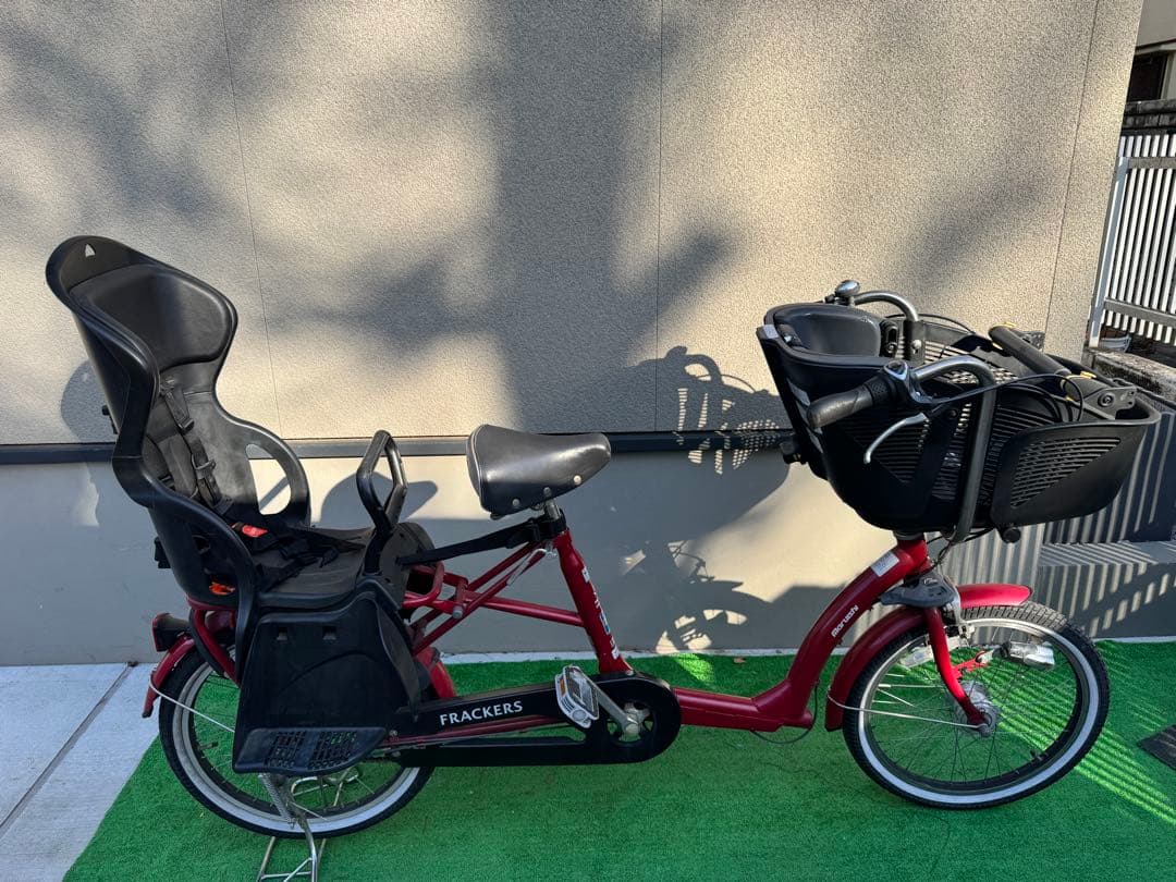 丸石サイクル FRACKERS 3人乗り自転車　非電動 丸石サイクル 《特価！》丸石サイクル ふらっかーずシュシュ （子供