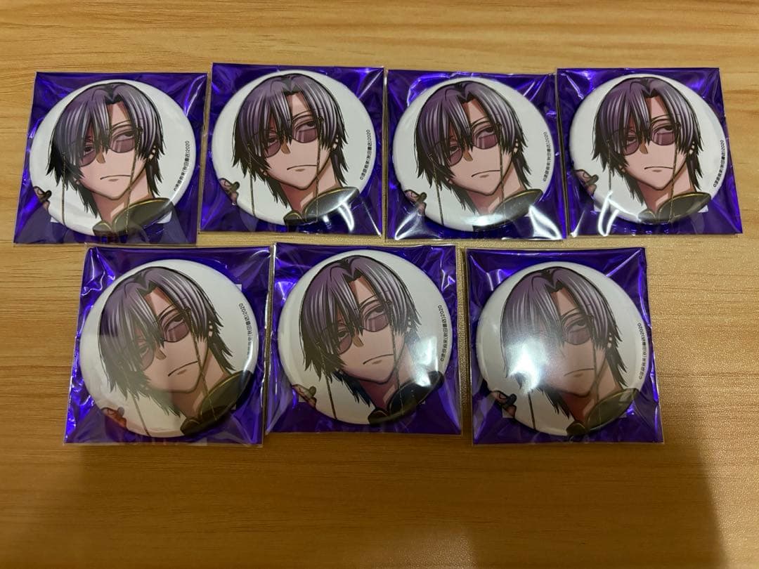 桃源暗鬼 コミケ アフコミ C107 朽森紫苑 缶バッジ 7点