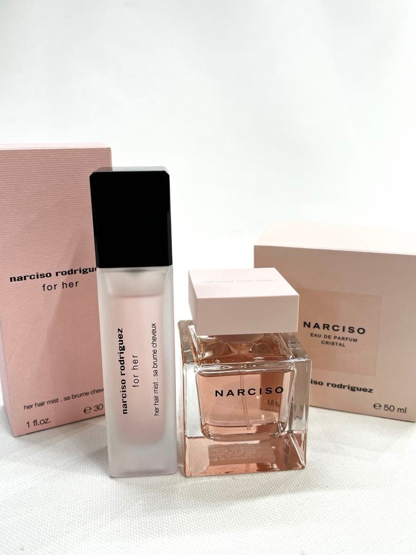 【2点セット】 ナルシソ ロドリゲス クリスタル フォーハー ハー ヘアミスト 2点セット】 ナルシソ ロドリゲス クリスタル フォーハー ハー