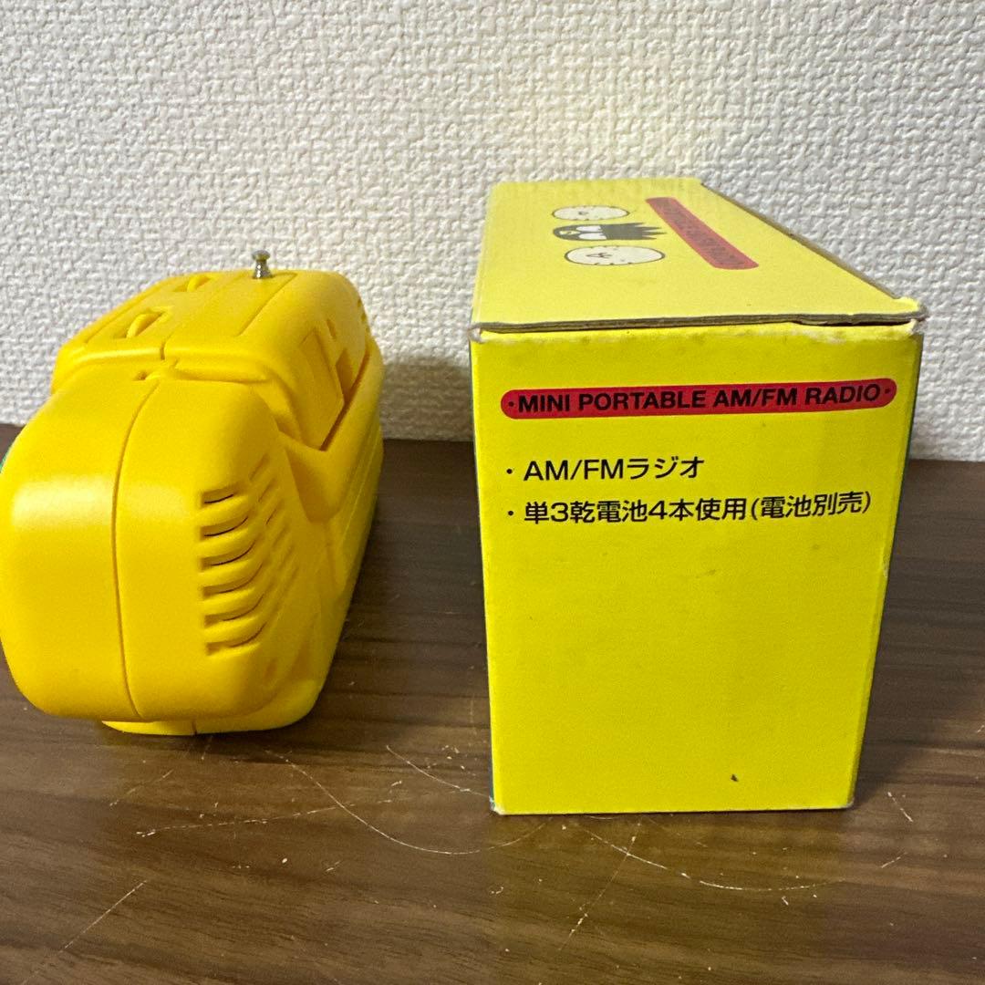 希少・1997年】 サンリオ バッドばつ丸 ミニポータブル AM/FM ラジオ