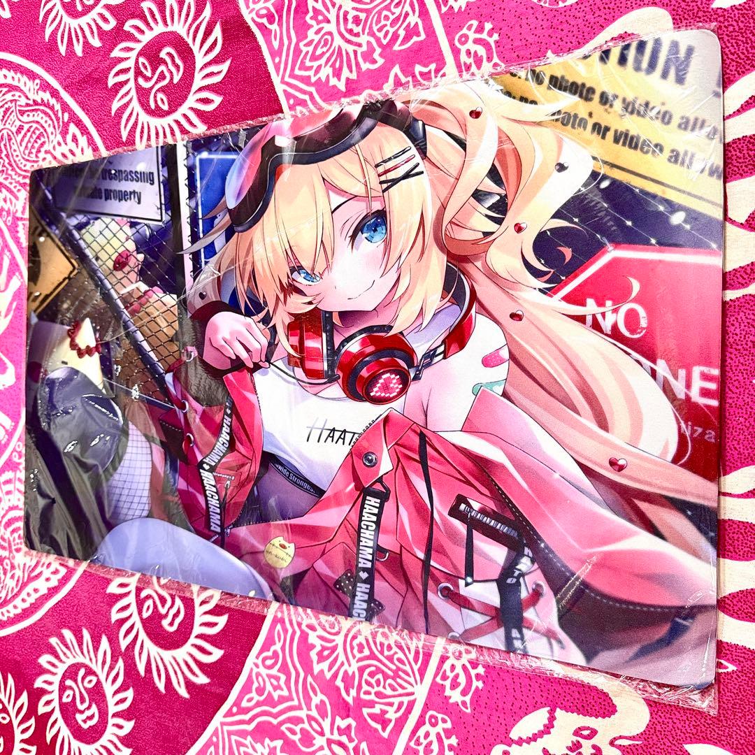 ホロライブ 赤井はあと はあちゃま 電撃亭 プレイマット - メルカリ