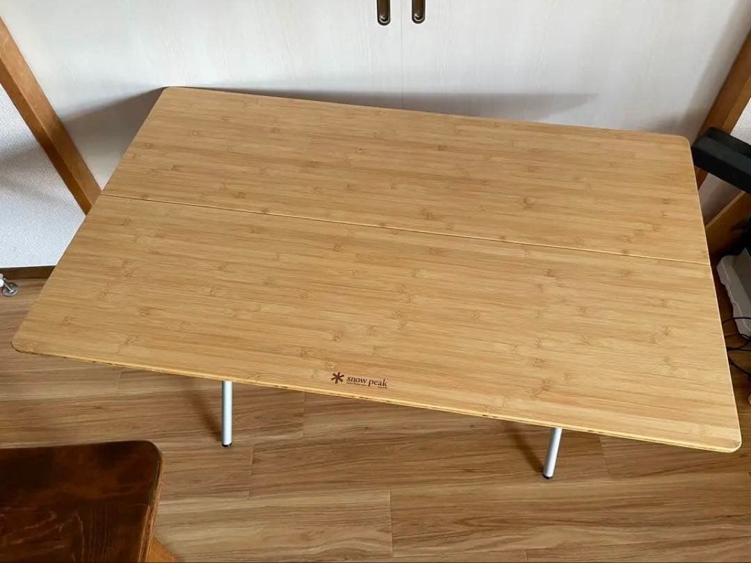 スノーピーク ワンアクションテーブル LV-015T ロング 竹 キャンプ