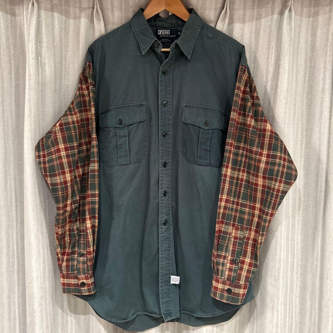 ラルフローレン　ポロスポーツマン シャツ made in USA