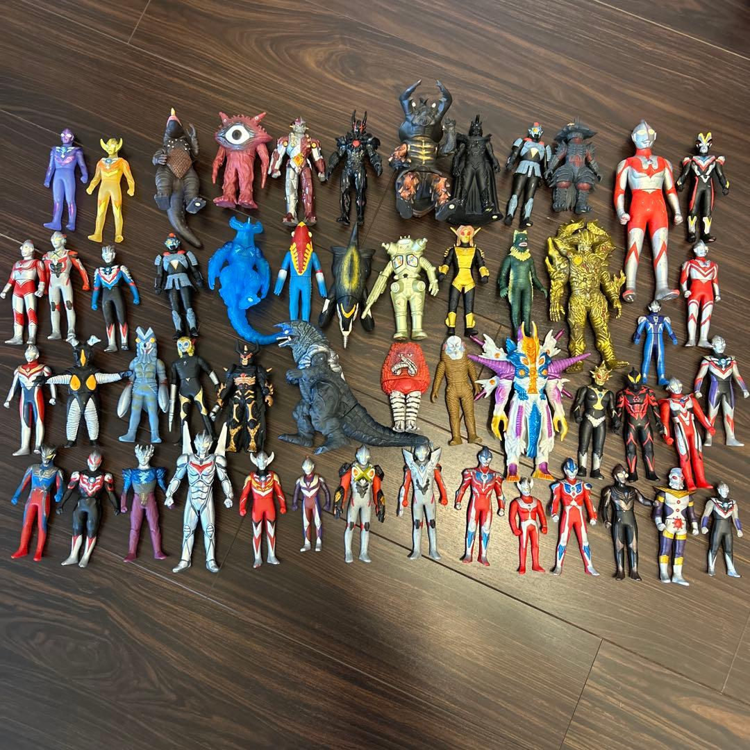 本日限定値下げ　ウルトラマンシリーズ フィギュア 52体セット