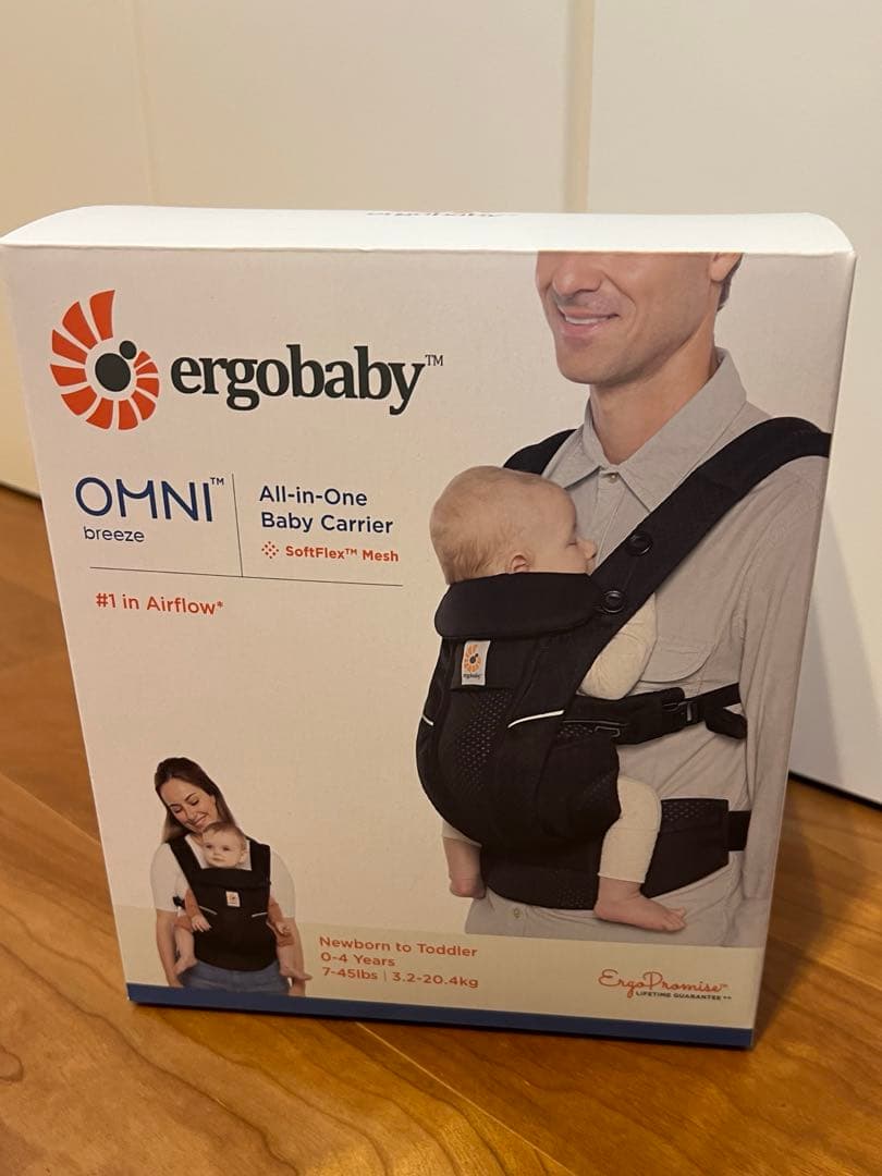 【新品未使用・即日発送】エルゴベビー オムニブリーズ ergobaby