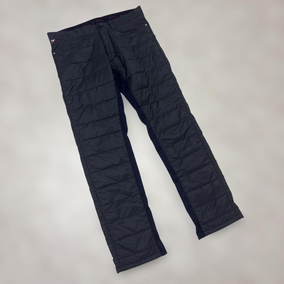 ブリーフィングゴルフ BRIEFINGGOLF ネイビー キルティングパンツL