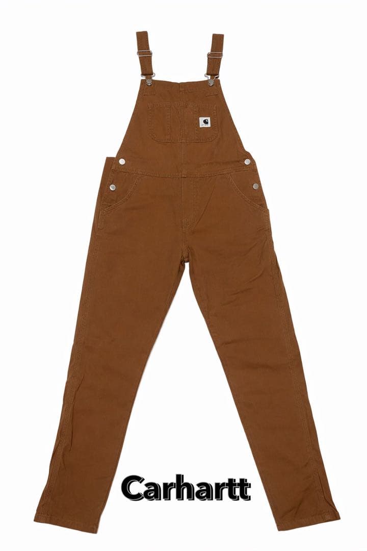 Carhartt（カーハート）オーバーオール/S/ブラウン - メルカリ