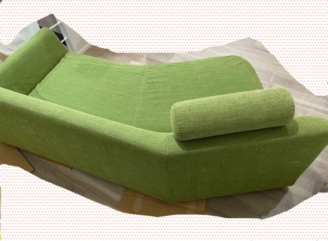 aya様専用 大正堂インテリア ソファ グリーン 3人掛け 美品 - メルカリ