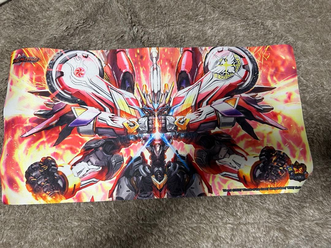 超CS プレイマット　レッドゾーン　F フォーミュラ