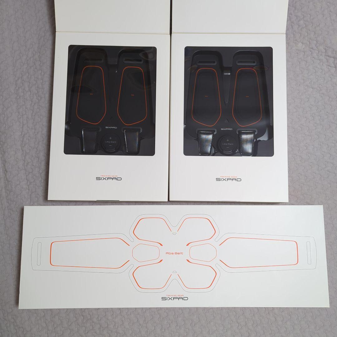 新品未使用 正規品 SIXPAD レッグベルト✕2・アブスベルトセット EMS