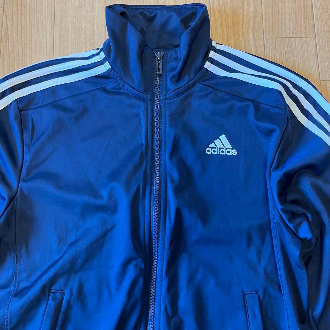 adidas ジャージ上下 セットアップ ネイビー - メルカリ