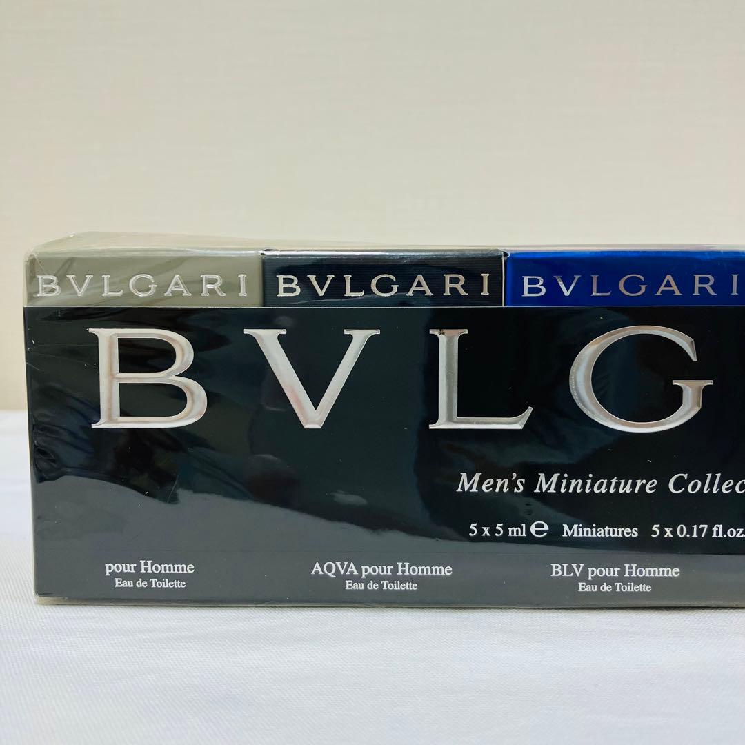 新品 BVLGARI ブルガリ トラベルコレクション ミニ香水 5本セット