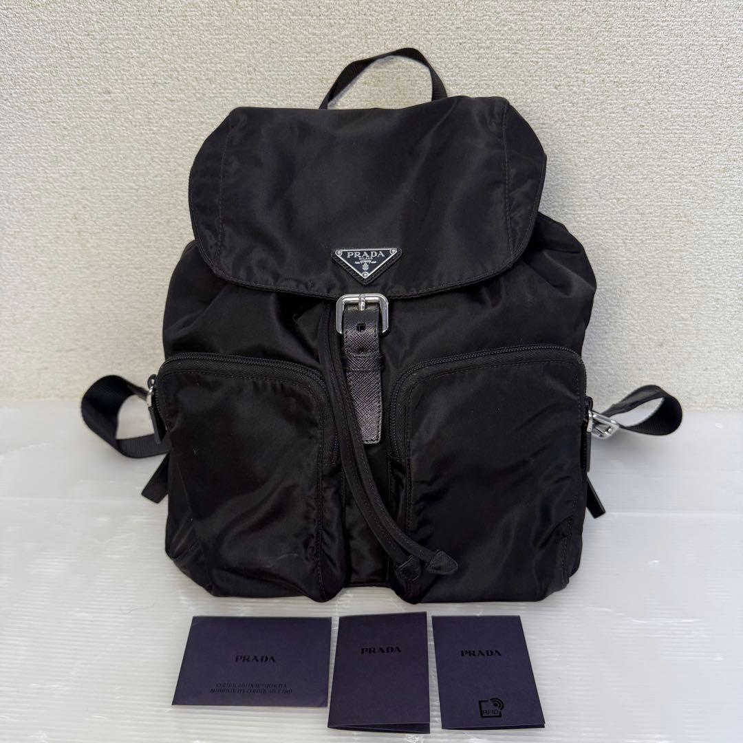 美品☆プラダ リュック☆PRADA ナイロン バッグパック IBZ005