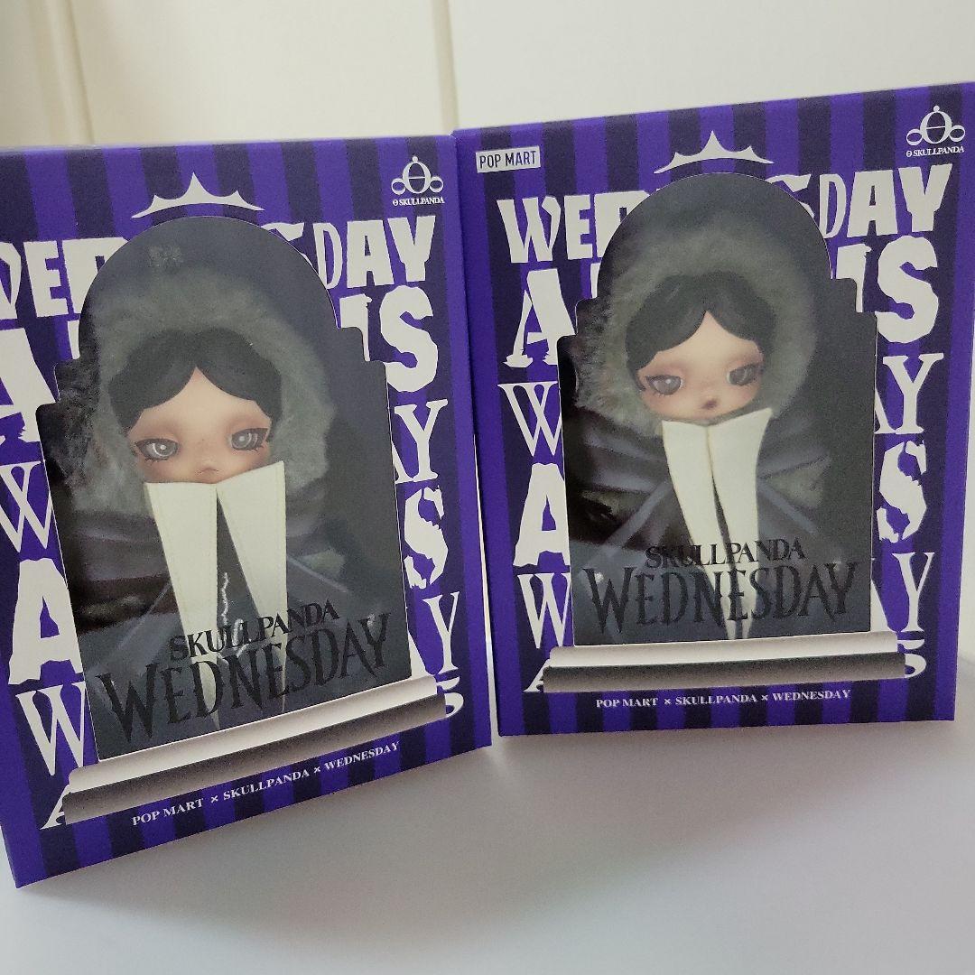 ぬいぐるみ POP MART SKULLPANDA WEDNESDAY SKULLPANDA × Wednesday Plush（Nevermore Academy Uniform Version
