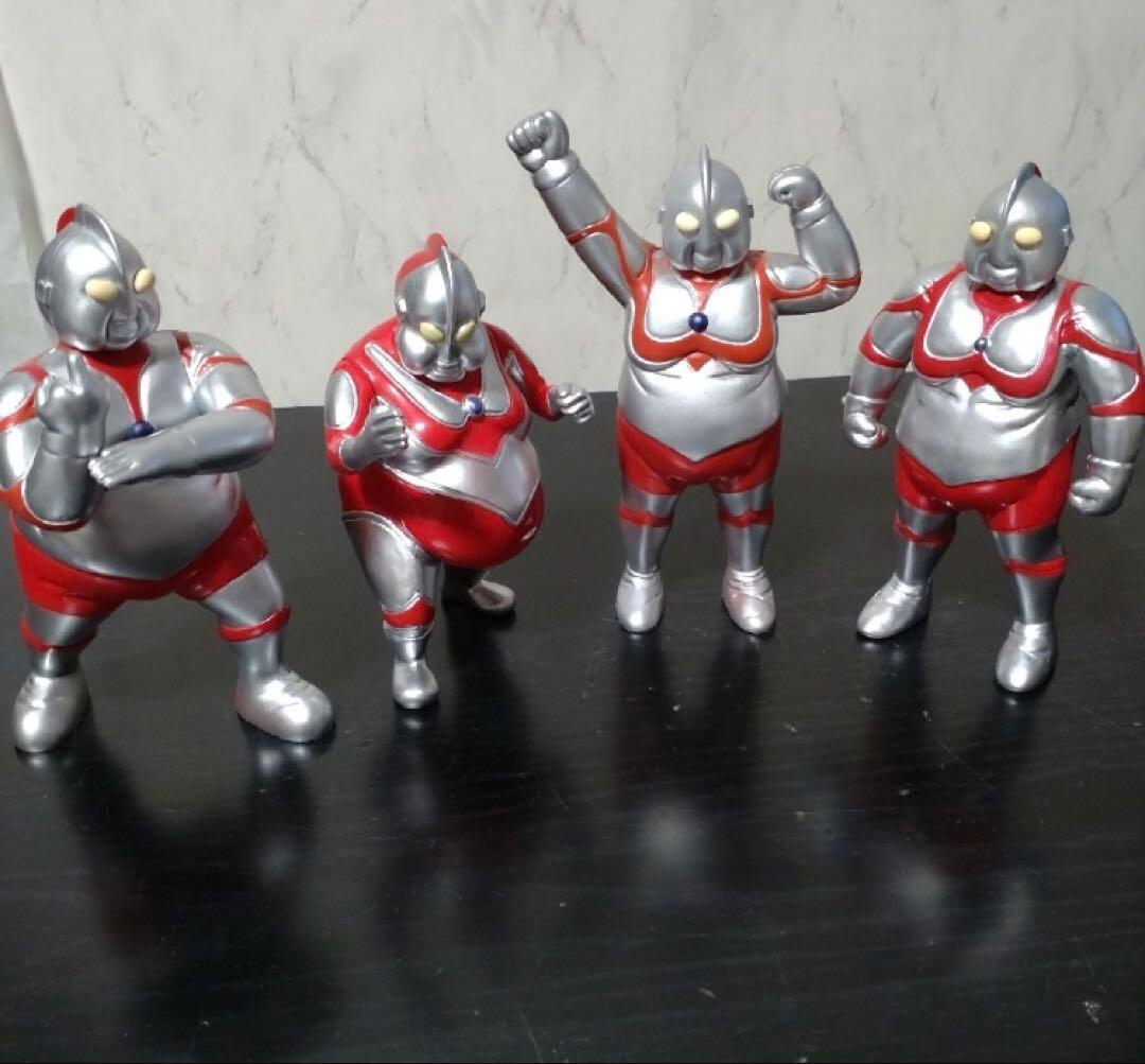 帰ってくるな　デブトラマン 4体セット