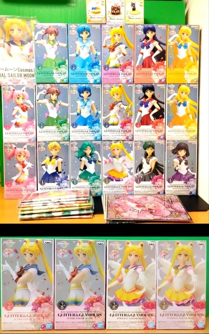 美少女戦士セーラームーン フィギュア・グッズ・ポスター セット