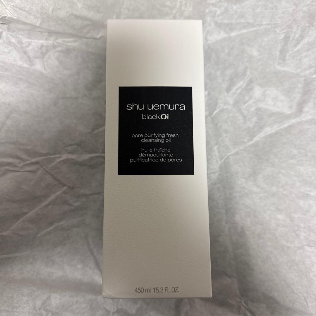 shu uemura black Oil 450ml クレンジングオイル
