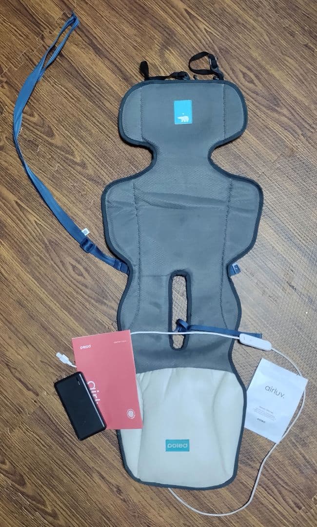 【最終価格】エアラブ3　ロリポップ　バッテリー付　ダークグレー airluv3 lollipop | エアラブ3 ロリポップ 送風機付きクールシート