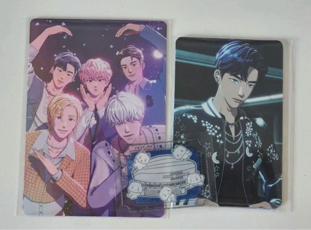 plave コンサート アジアツアー 入場特典 トレカ ステッカー セット LISTENING PARTY】A4クリアファイル・ステッカーセット | VS