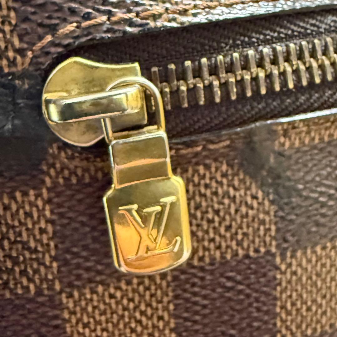 良品】ルイヴィトン ダミエ エベヌ ブルックリンMM ショルダーバッグ