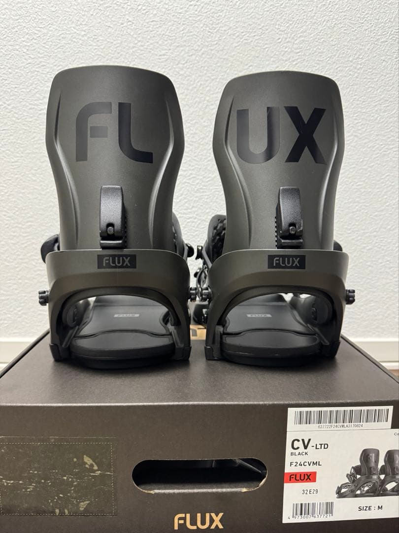 23-24 FLUX CV-LTD ビンディング Mサイズ マットブラック