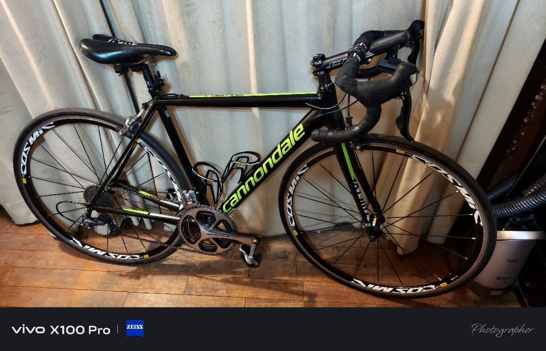 Cannondale ロードバイク ブラック/グリーン Cannondale 2015年モデル展示会 （ロード）-(新潟の自転車のプロ