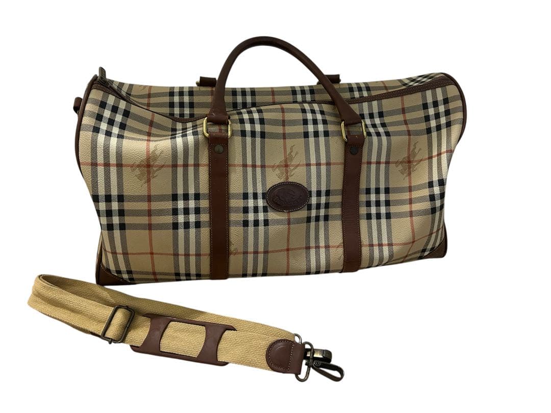 burberrys ノバチェック 2way ボストンバッグ