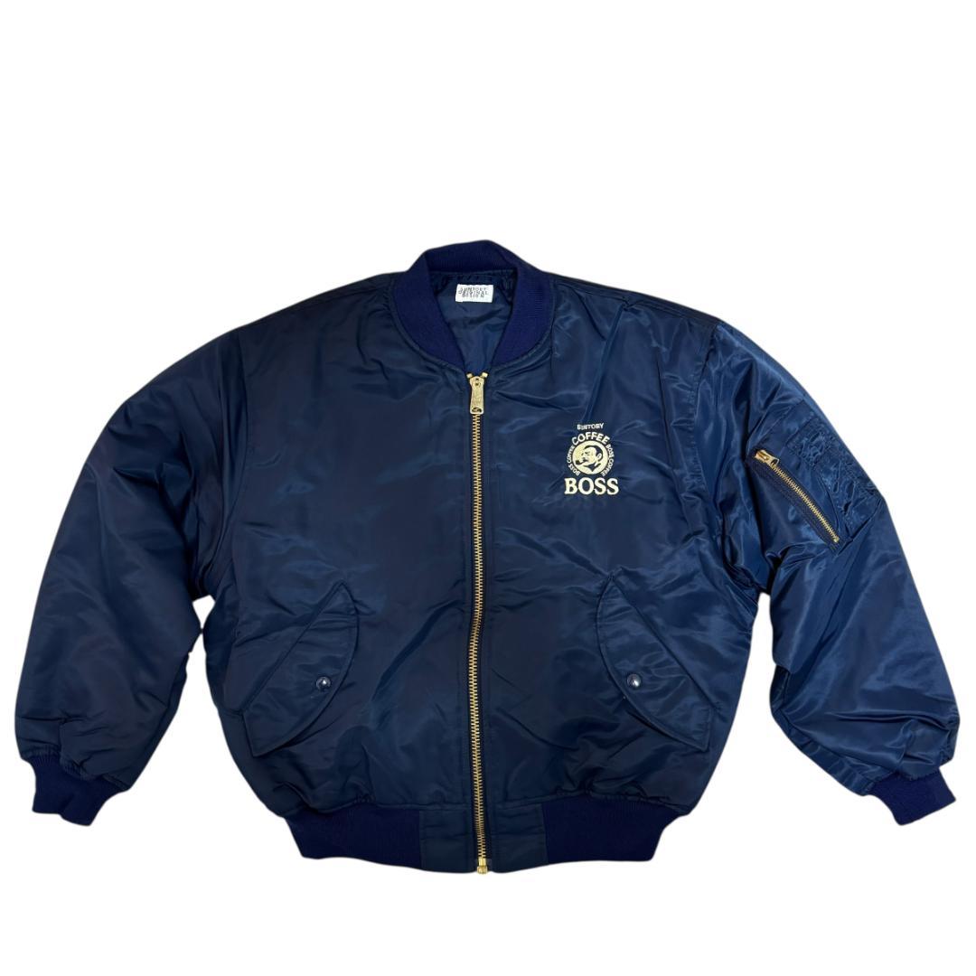 90′s サントリーBOSS ボスジャン MA-1 初代 フライトジャケット - メルカリ