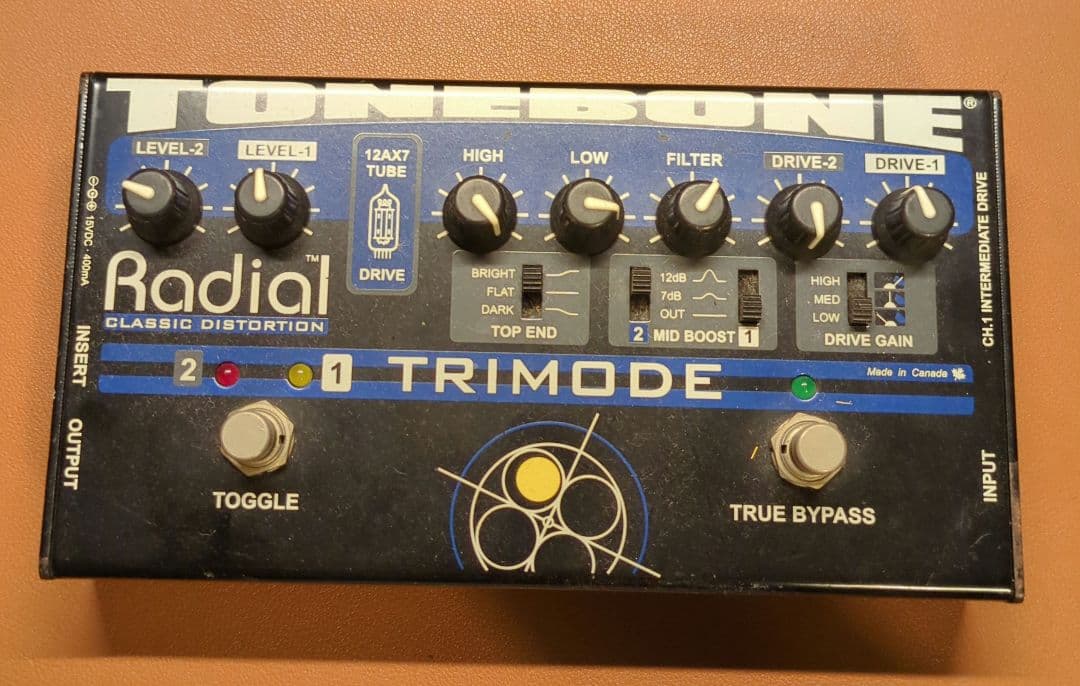 [定価38,720円]Radial Tonebone Tri-Mode Radial (ラディアル) TONEBONE Trimode 【現品画像】（中古）【楽器