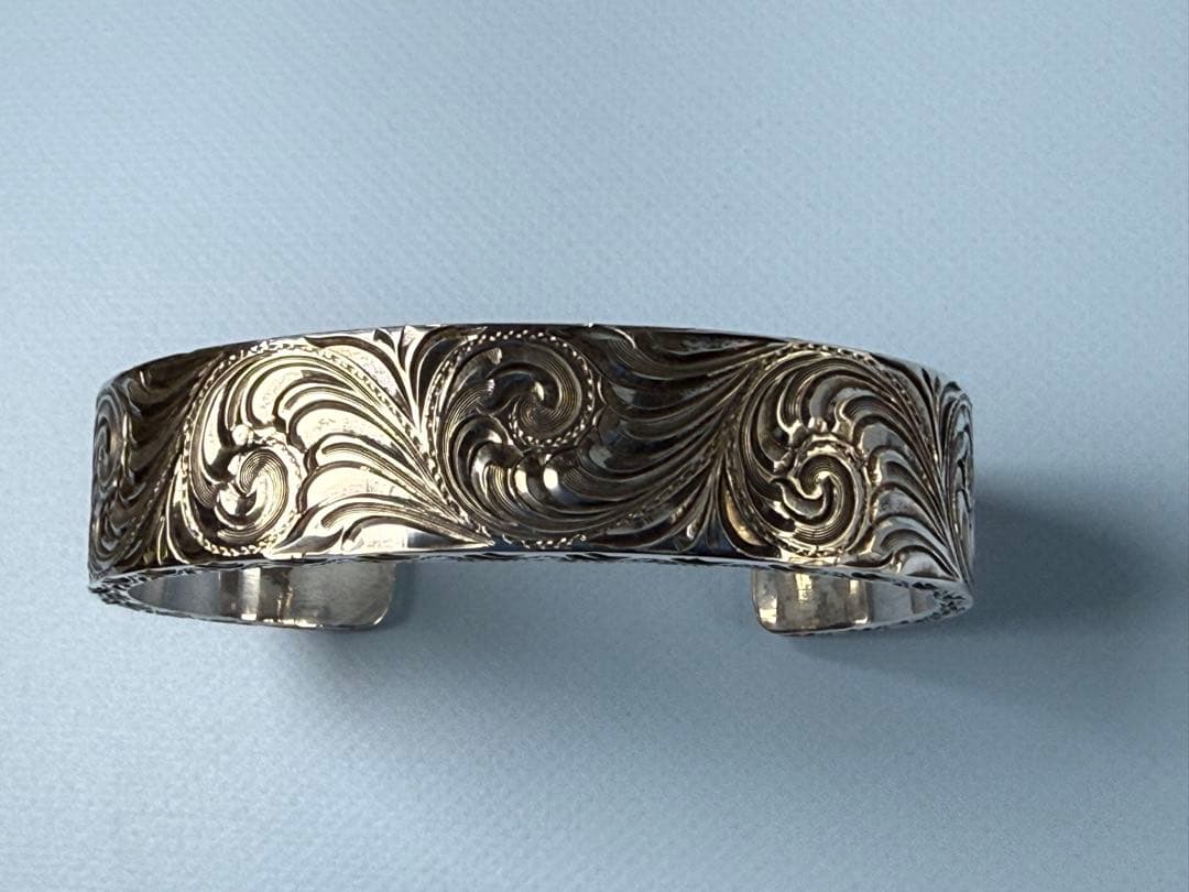 D.E.OSCAR製ハンドグレーブ925シルバー ブレスレット Mサイズ