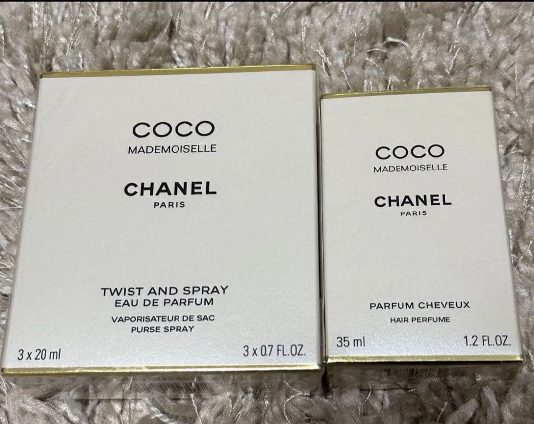 Coco Mademoiselle ツイスト＆スプレイ + ヘアパルファム ココマドモアゼル ツィスト＆スプレイ オードゥパルファム(シャネル)の