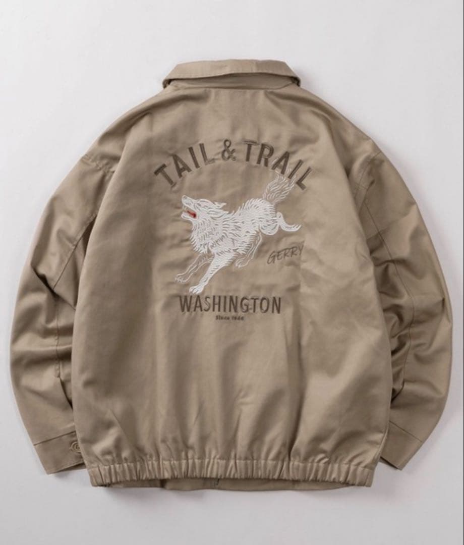 ブルゾン 「GERRY/ジェリー」ツイル 刺繍 ジャケット／ベトジャン GERRY（ジェリー） ブルゾン アウター 「70」「GERRY/ジェリー」ツイル