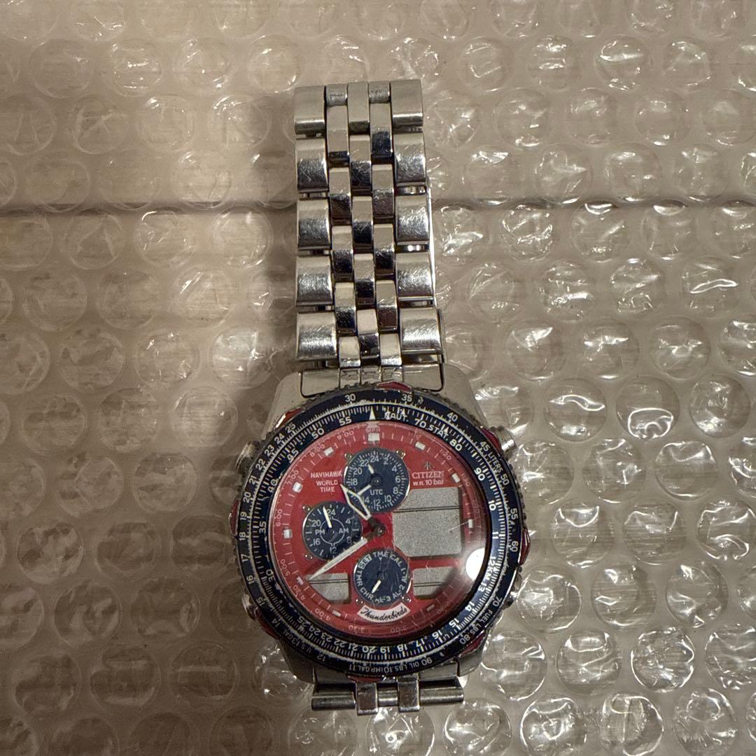 【不動】時計　CITIZEN ナビホーク　C300-Q01709 楽天市場】【中古】CITIZEN シチズン プロマスター ナビホーク ブルー