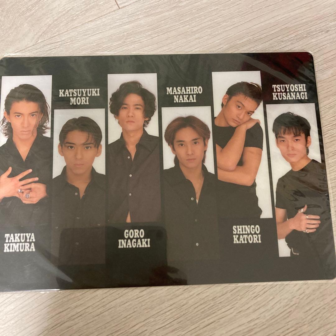SMAP 下敷き 6人 全員 木村 中居 森 稲垣 草彅 香取 - メルカリ