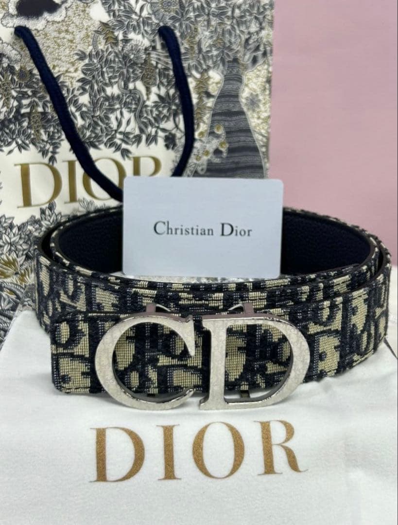 Dior ベルト オブリーク