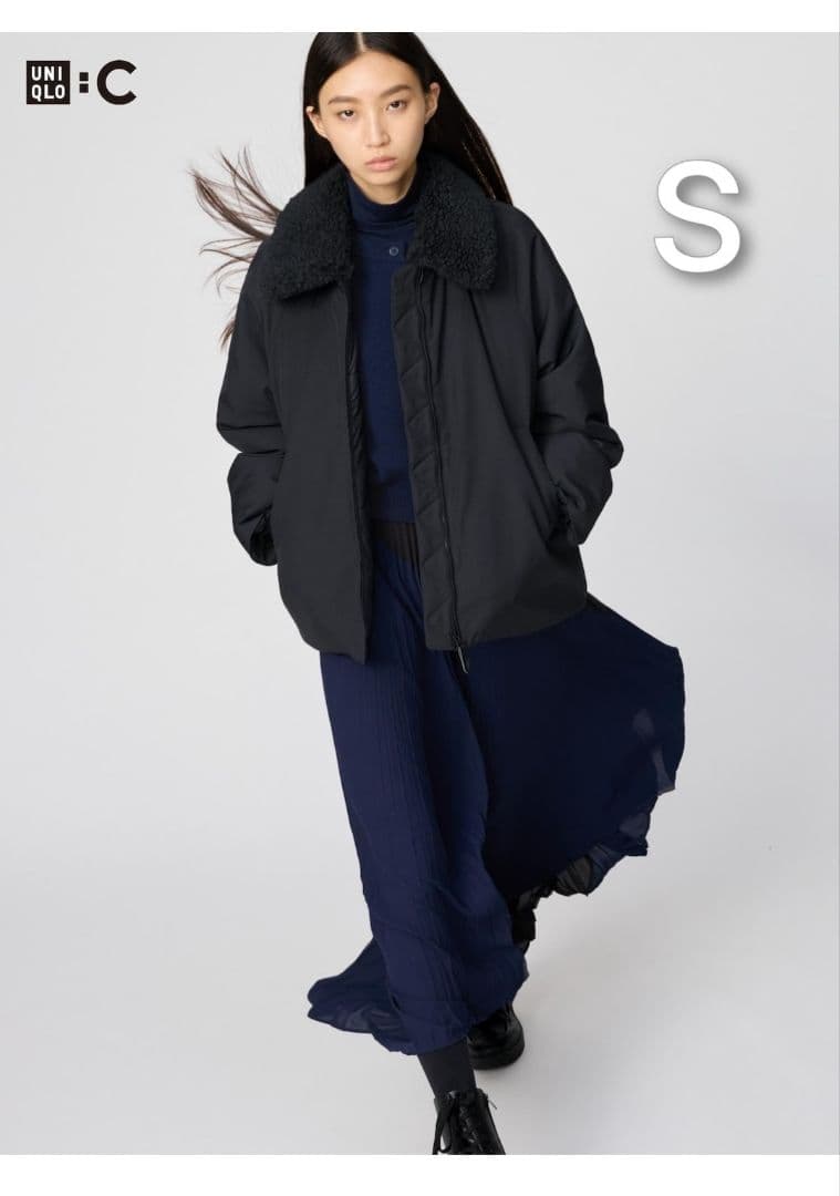 新品 UNIQLO C パフテックジャケット　BLACK