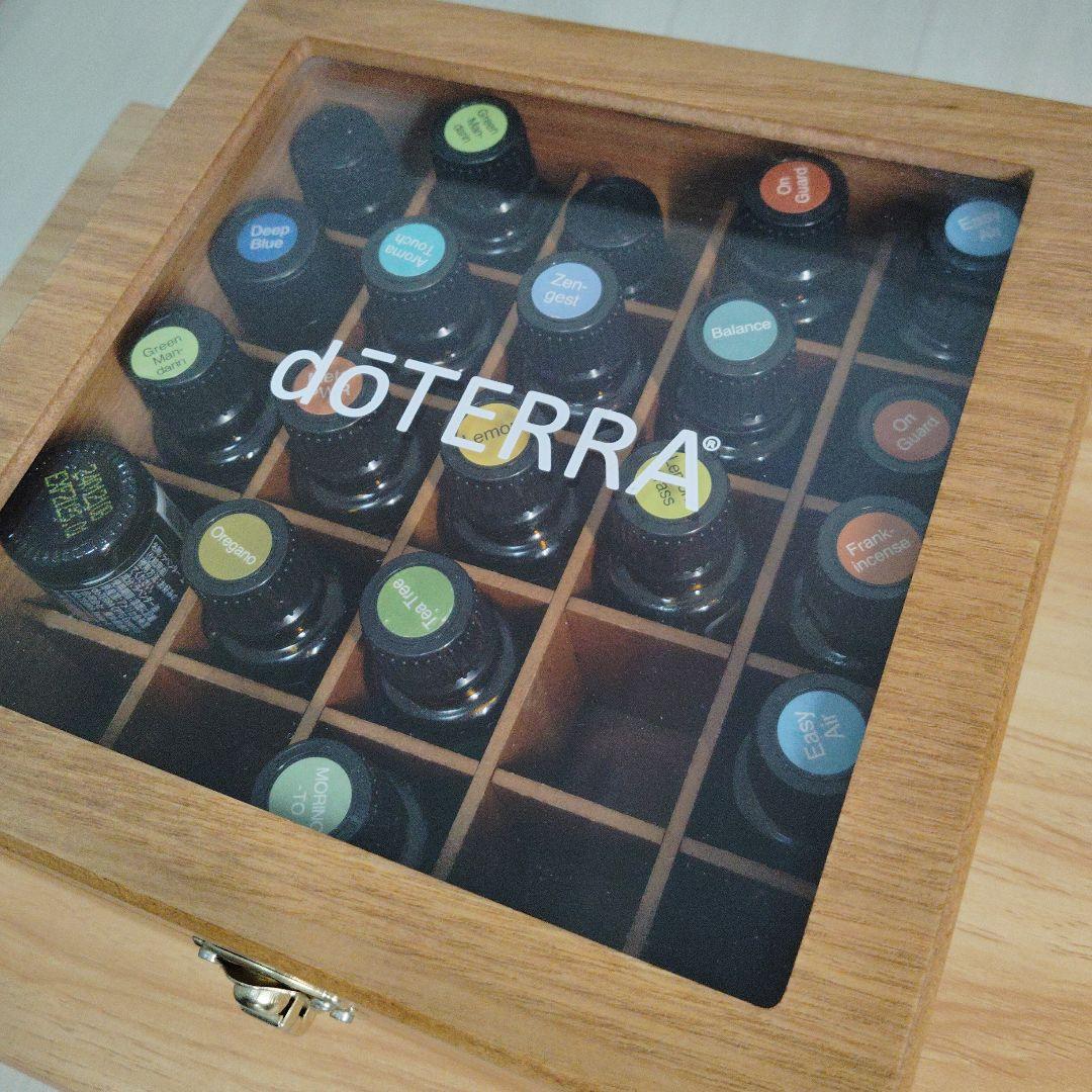 doTERRA エッセンシャルオイル・木箱 doTERRA エッセンシャルオイル 木箱付き - メルカリ