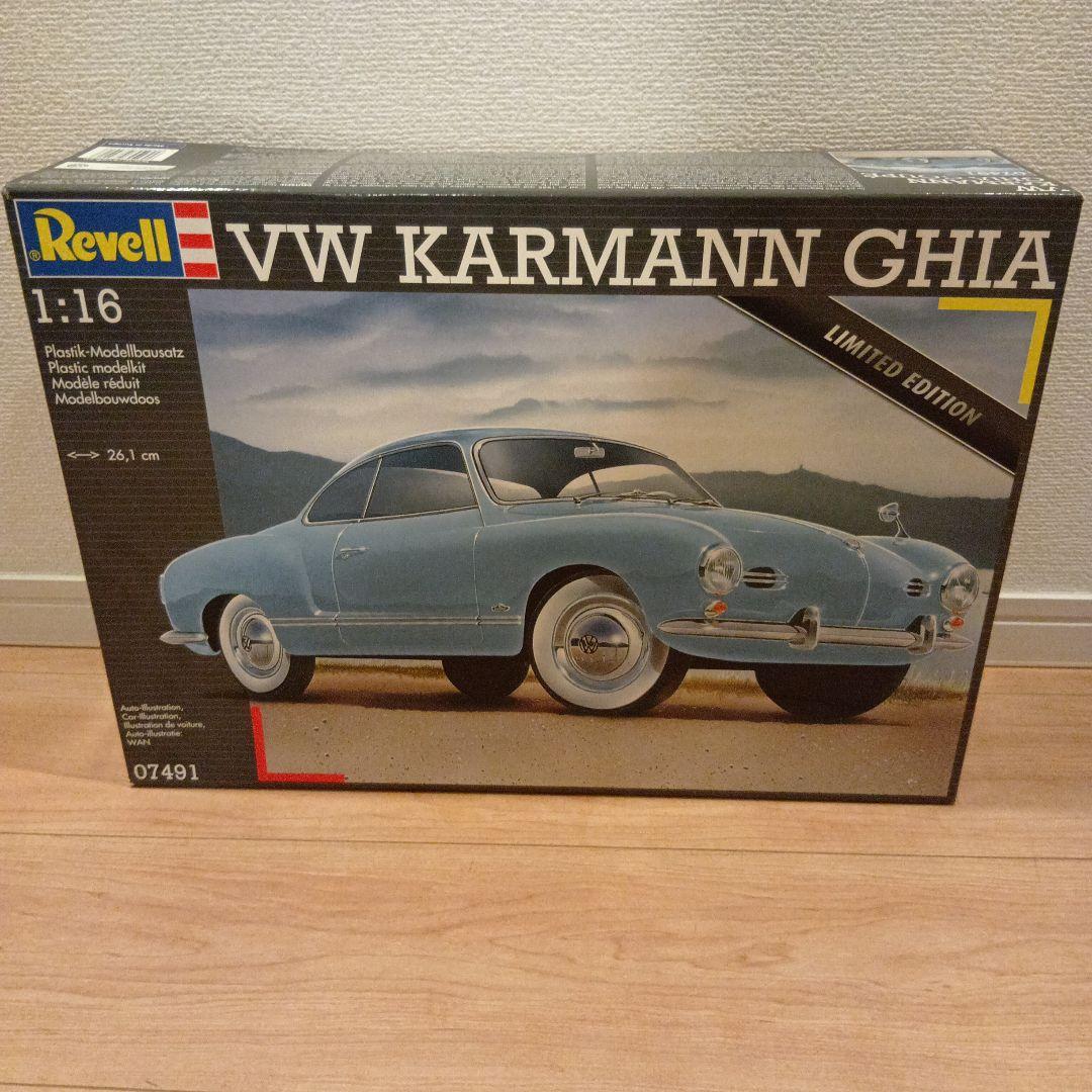 ミニカー Revell VW KARMANNGHIA 1/16